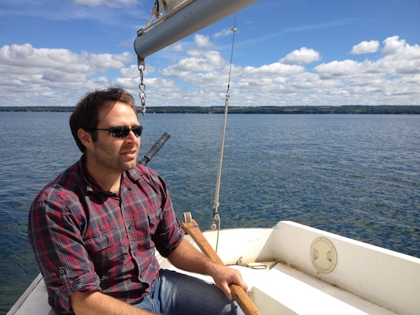 Sailing on Cayuga Lake